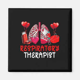 Aimant Équipe de travail de la Saint-Valentin pour thérap