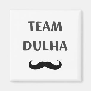 Aimant Équipe Dulha (équipe Groom) Mariage indien d'Asie 