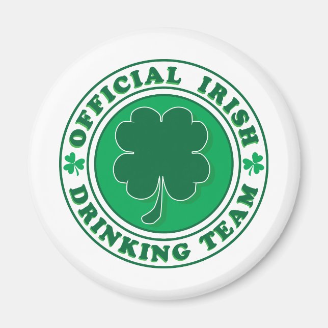 Aimant Équipe Officielle-Iris-Drinking (Devant)