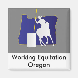 Aimant : Equitation de travail Oregon