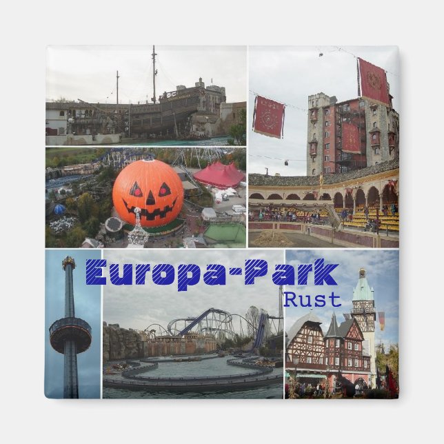 Aimant EropaPark, Europa-Park, Rouille (Devant)