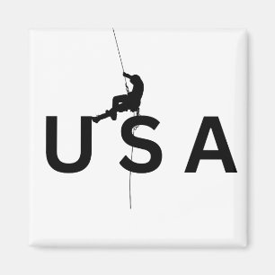 Aimant ESCALADE montagneuse des États-Unis