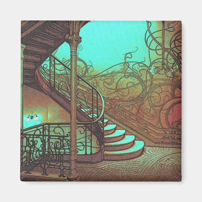 Aimant Escalier (Devant)