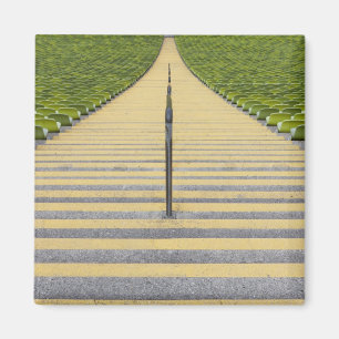 Aimant Escalier de stade entre les rangées des sièges