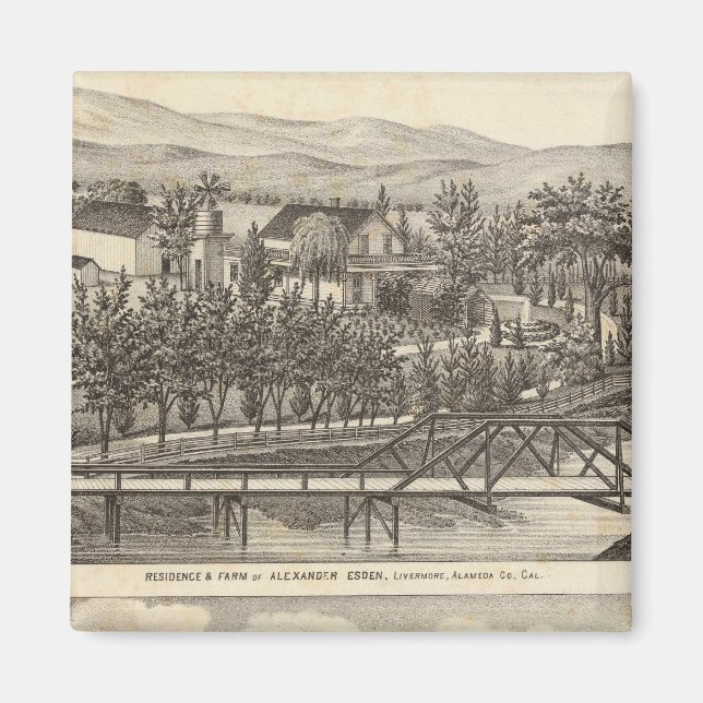 Aimant Esden, Résidences Clary (Devant)