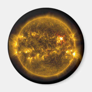 Aimant Espace extra-atmosphérique Sun avec les éruption