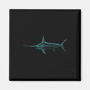 Aimant Espadon Marlins Espadon Poisson Broadbill Xiphias