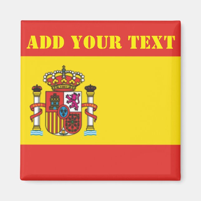 Aimant Espagne Coupe du monde de football 2022 (Devant)