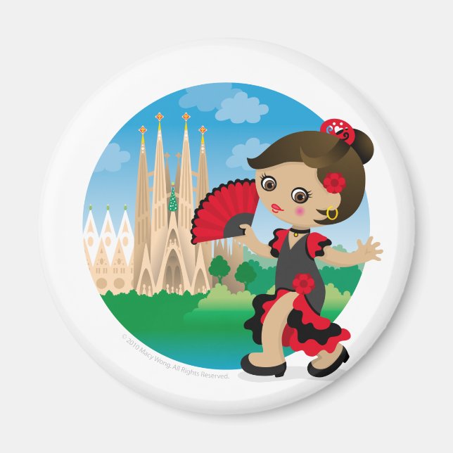 Aimant Espagnol (Devant)