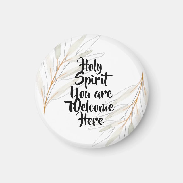 Aimant Esprit Saint vous êtes les bienvenus ici (Devant)