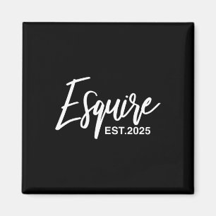 Aimant Esquire Est 2025 Avocats futurs Diplômé en droit