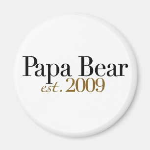 Aimant Est 2009 d'ours de papa