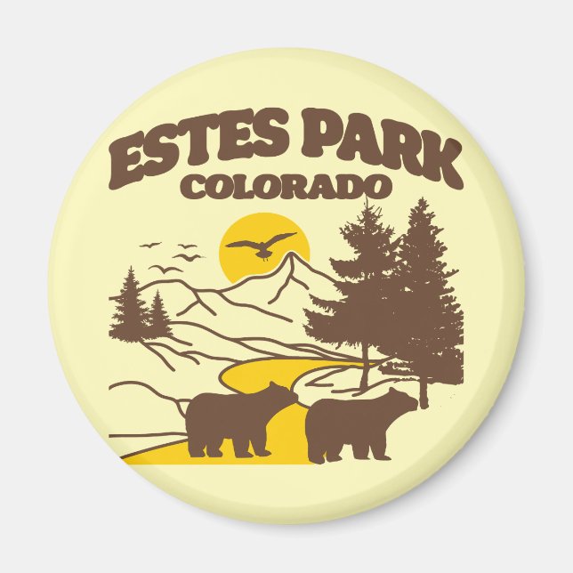 Aimant Estes Park, Colorado (Devant)