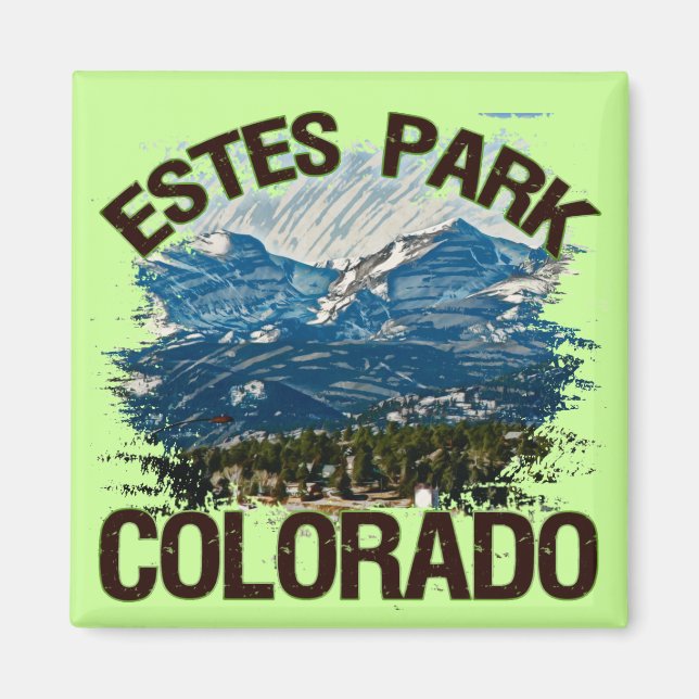 Aimant Estes Park, Colorado (Devant)