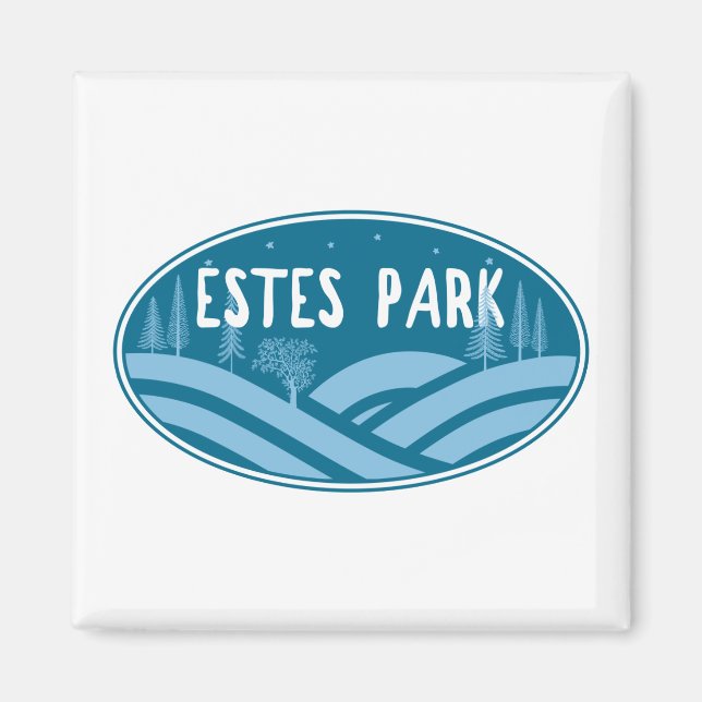 Aimant Estes Park Colorado Extérieur (Devant)