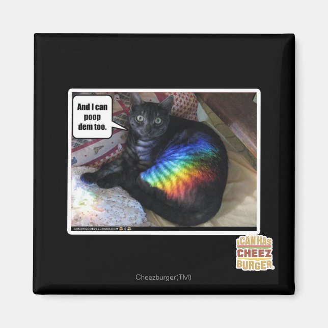 Aimant Et je peux aussi le faire taire. (Devant)