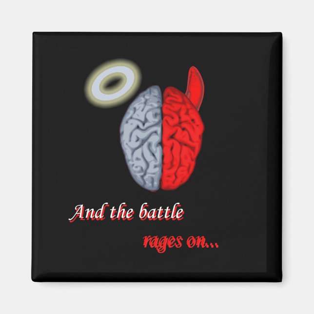 Aimant Et la bataille continue (bon contre mauvais) (Devant)