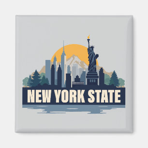 Aimant État de New York, États-Unis d'Amérique