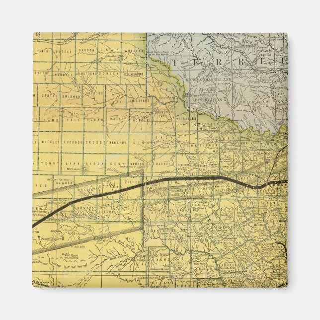 Aimant État du Texas 2 (Devant)