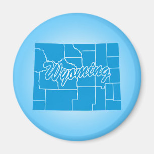 Aimant État Wyoming