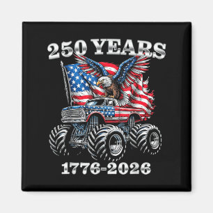 Aimant États-Unis 250 Ans 1776-2026 Eagle Monster Truck B