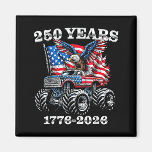Aimant États-Unis 250 Ans 1776-2026 Eagle Monster Truck G