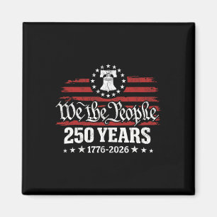Aimant États-Unis 250 Ans 1776-2026 Nous Le Peuple Cloche