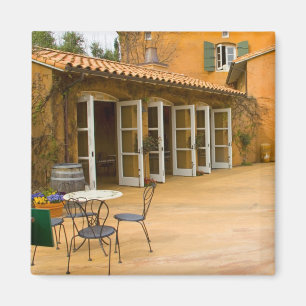 Aimant États-Unis, Californie, vallée de Sonoma, terrasse
