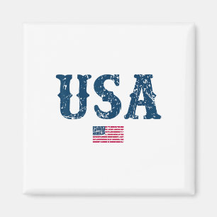 Aimant États-Unis d'Amérique Drapeau américain Juillet 4 