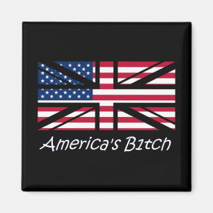 Aimant États-Unis d'Angleterre (Version Slogan)