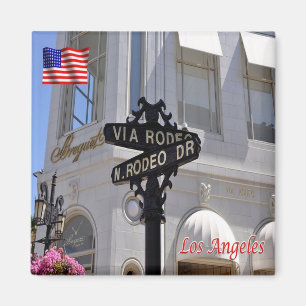 Aimant États-Unis Lecteur de rodéo de Los Angeles Beverly