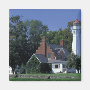 Aimant États-Unis, Michigan, lac Huron. Port Sanilac
