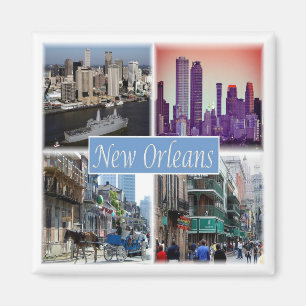 Aimant États-Unis - NEW ORLEANS LOUISIANA - Réfrigérateur