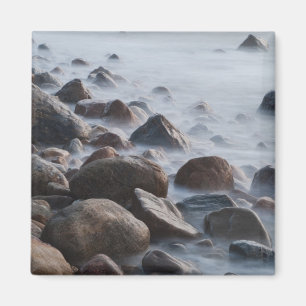Aimant États-Unis, New York, East Hampton. Vagues de l'oc