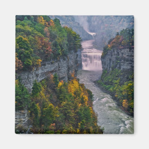 Aimant États-Unis, New York, Letchworth State Park. Riviè