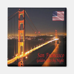 Aimant États-Unis Porte d'or du Carré de San Francisco