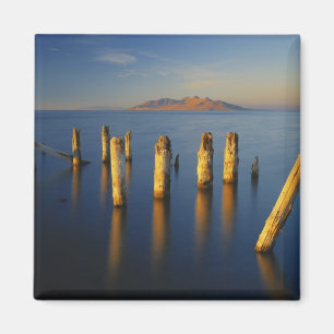 Aimant États-Unis, Utah, Grand Bassin, Saltair, Grand Sel