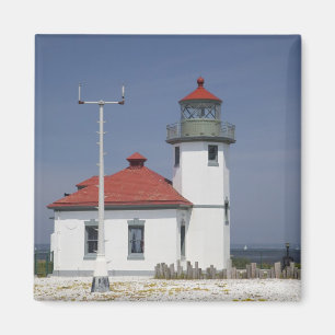 Aimant États-Unis, Washington, Seattle, Alki Point Lighth