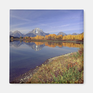 Aimant États-Unis, Wyoming, Grand Teton National Park. Mt