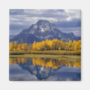 Aimant États-Unis, Wyoming, Grand Teton NP. Contre les
