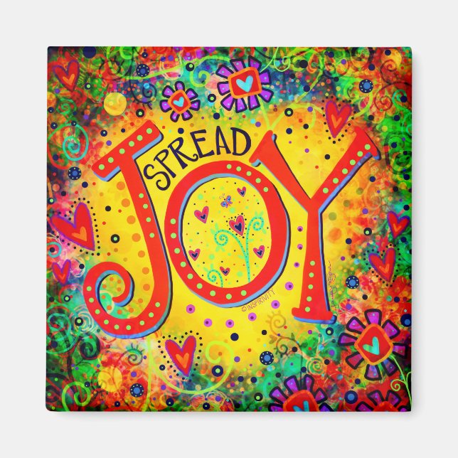 Aimant Étendre Joy Amusant Gentilant Foulant tendance mig (Devant)