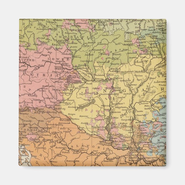 Aimant Ethnog Autriche Hongrie (Devant)