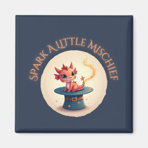 Aimant Étincelle un peu de mal - Magazine magique Dragon