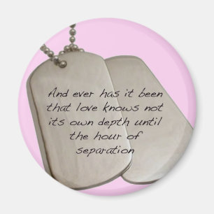 Aimant Étiquette de chien