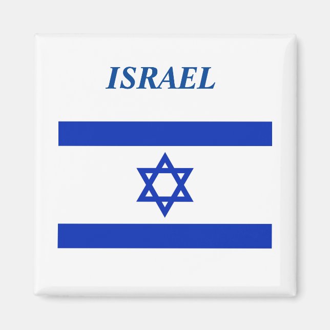 Aimant Étoile d'Israël de David (Devant)