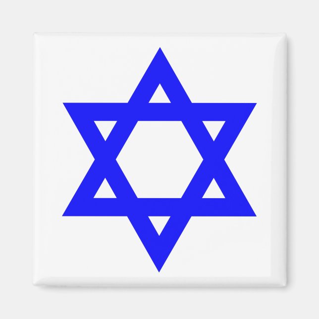 Aimant ✡︎ Étoile juive de David (Devant)