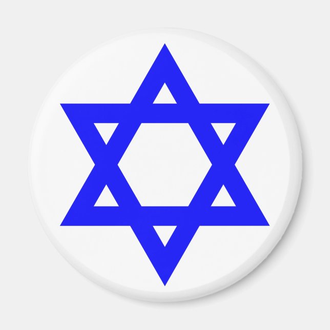Aimant ✡︎ Étoile juive de David (Devant)