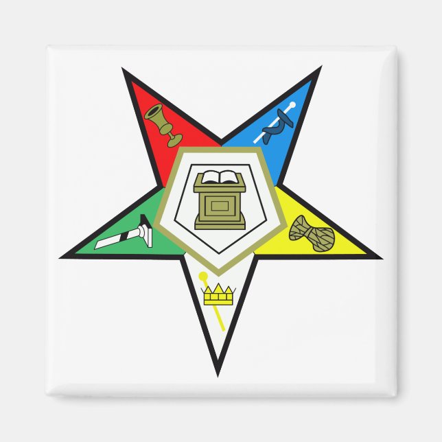 Aimant Étoile orientale (Devant)