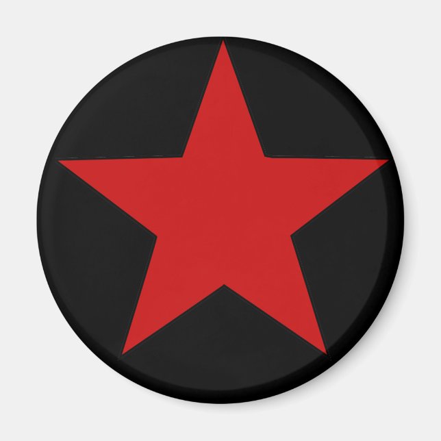 Aimant Étoile rouge (Devant)