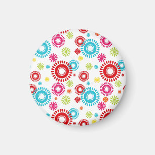 Aimant Étoiles colorées Grandes éclats de couleur